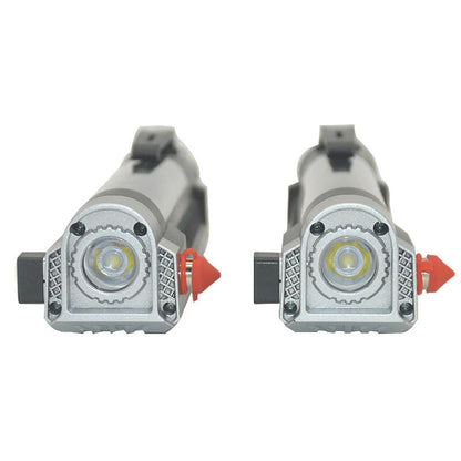 Portable COB Solar Work Light Rechargeable LED Flashlight Super Bright Camping Waterproof Car Repair Lamp With Hook Magnetic