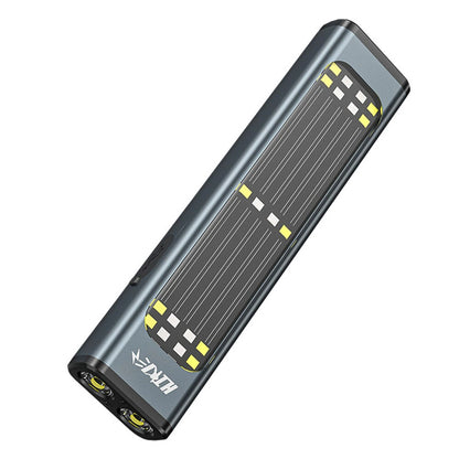 Portable LED+COB Work Light Powerful Magnetic Long-Range Type-C Rechargeable Emergency Outdoor Solar-Powered High Brightness Repair Warning Lamp