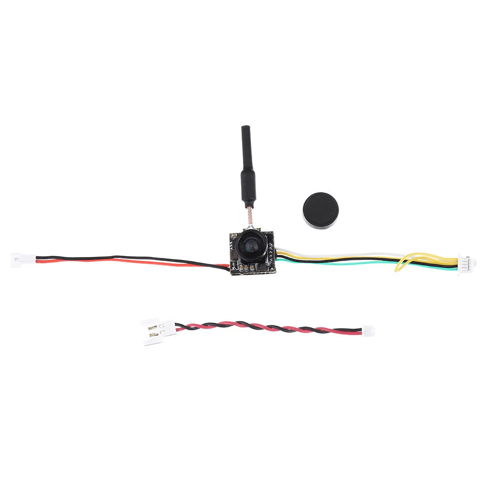 Eachine TX06 Mini AIO Analog FPV Camera & Transmitter, 700TVL 120 FOV, 5.8GHz 48CH 25mW Low Latency with Smart Audio/Pitmode for Tiny Whoop