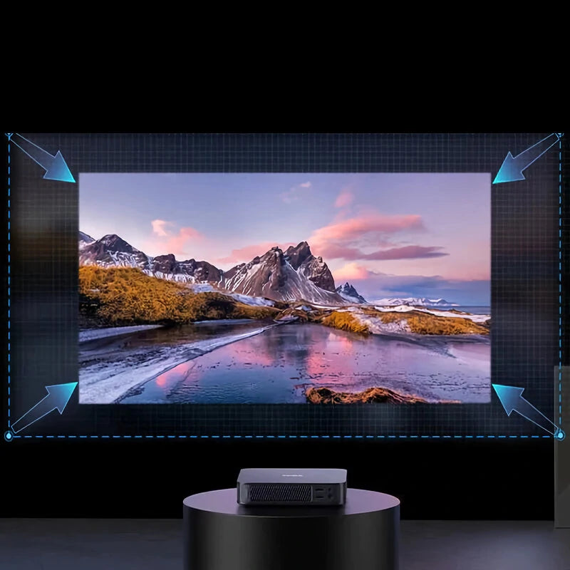 [EU/BR/AU Direct] Dangbei Atom First Google TV Laser Projector 1200 ISO lumens 1080P FHD Portable Projector ALPD Dolby Audio Built-in Dual 5W Speaker Auto Focus Keystone Correction Home Theater Beamer