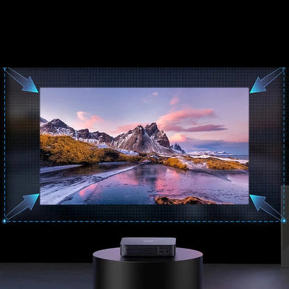 [EU/BR/AU Direct] Dangbei Atom First Google TV Laser Projector 1200 ISO lumens 1080P FHD Portable Projector ALPD Dolby Audio Built-in Dual 5W Speaker Auto Focus Keystone Correction Home Theater Beamer