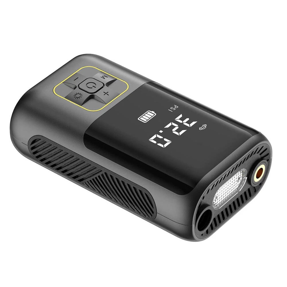 TUERBB T-AP71 150PSI Portable Cordless Inflatable Pump Car Air Compressor Tire Inflator with Digital Display