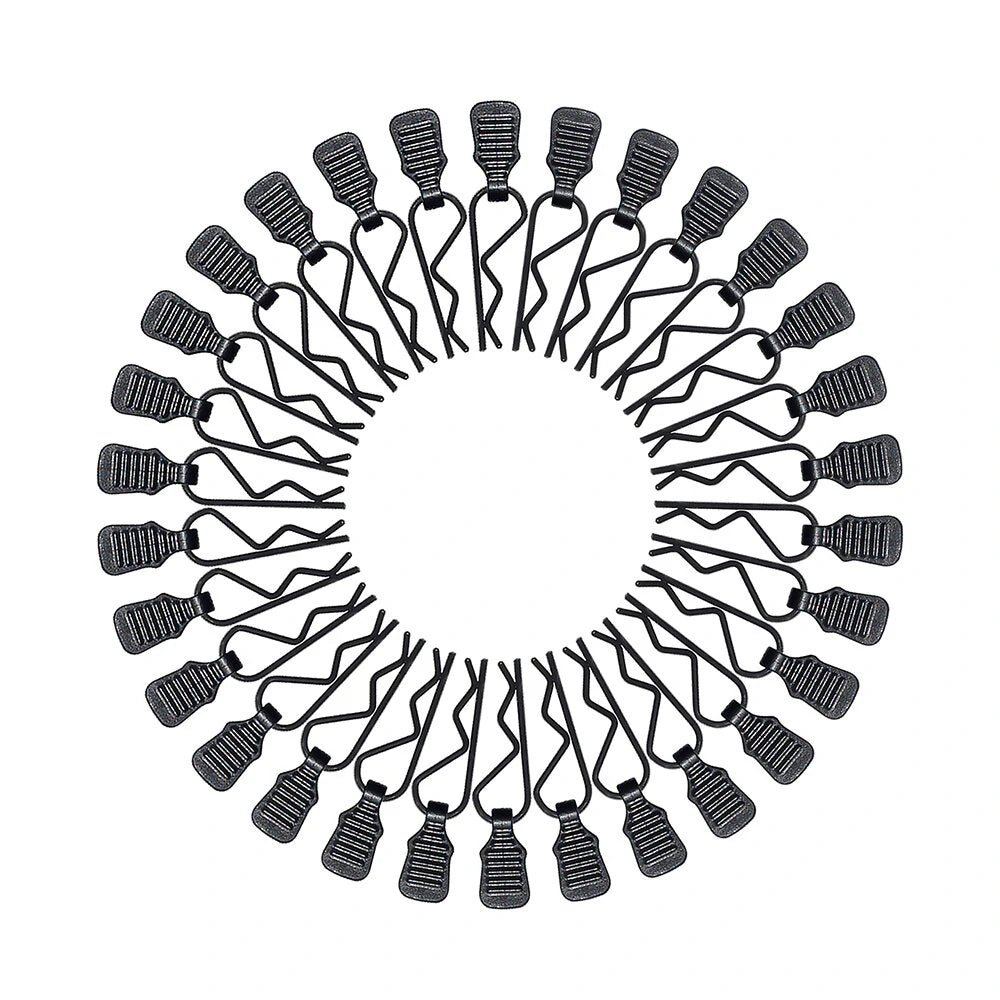 12PCS/20PCS/30PCS RC Car Parts Body Shell Clips Buckle for 1/20 1/24 Vehicles Models Spare Universal Accessories