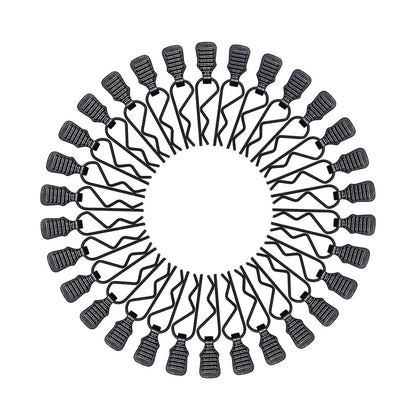 12PCS/20PCS/30PCS RC Car Parts Body Shell Clips Buckle for 1/20 1/24 Vehicles Models Spare Universal Accessories