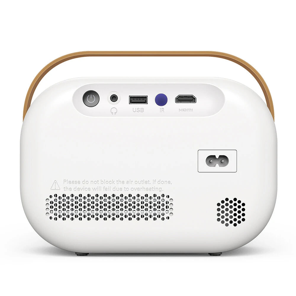 BlitzwolfV2 1080P Android Projector Automatic Keystone Correction 5G-WIFI 9500 Lumens Android 9.0 Google Assistant Portable  Mini Home Theater Outdoor Movie