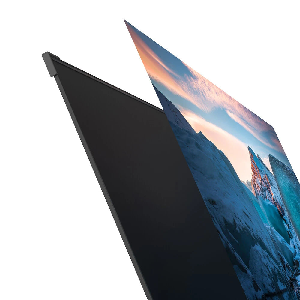 BlitzWolf BW-VS3 Ultra 120-Inch Black Series ALR/CLR Ultra Short Throw Projector Screen 8K UHD Anti-Light Reflection Ultra Narrow Frame High Brightness Compatible for All  Formovie Fengmi Awol Xiaomi Jmgo Hisense UST Projector Beamer