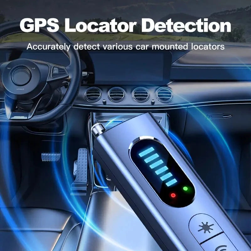 T15 Camera Detector Wireless Signal Infrared Scanner Anti-Positioning Monitoring Hotel Anti-Sneak Peek Detector 5-level Sensitivity Adjustable