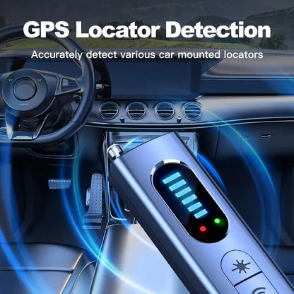 T15 Camera Detector Wireless Signal Infrared Scanner Anti-Positioning Monitoring Hotel Anti-Sneak Peek Detector 5-level Sensitivity Adjustable