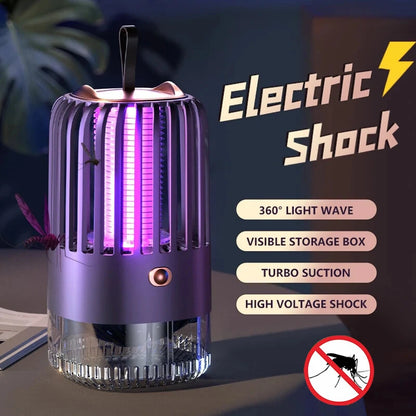 AGSIVO Plug-in Electric Mosquito Bug Zapper Mosquito Killing Lamp Fly Trap Fly Zapper For Home / Backyard / Patio