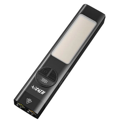 600LM Portable Flashlight UV Light 8 Lighting Modes Built In 1000mAh Battery Rechargeable Magnetic With Clip Emergency Torch Clip Pocket Light