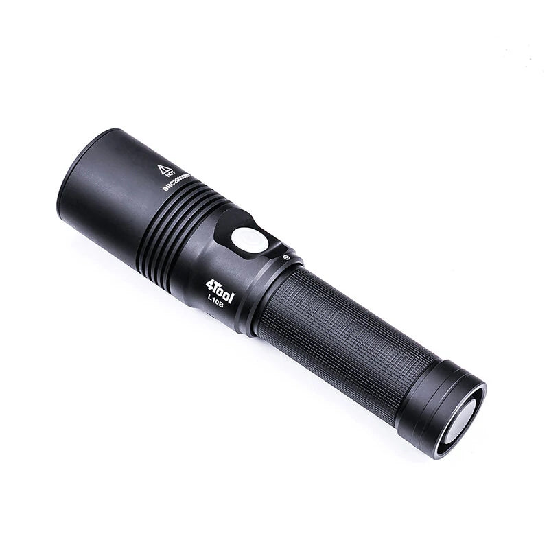 NEXTORCH L10 Max 1200M 400LM Long Shoot LEP Flashlight With 21700 Battery Moment Throw Strong Spotlight Type-C Rechargeable Search Light