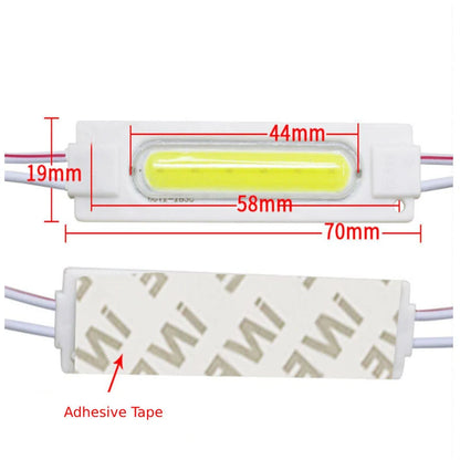 20LED Super Bright COB LED Module 24V 1.8W Injection LED Module Waterproof Advertising Design LED Lamp for Sign Shop Banner Light