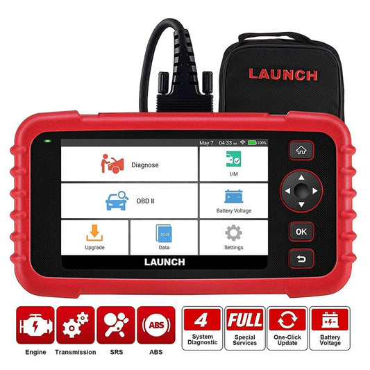 LAUNCH CRP123X V2.0 Car OBD2 Diagnostic Tools OBD II Scanner Engine ABS Airbag SRS AT Code Reader Free Update Automotive Tools