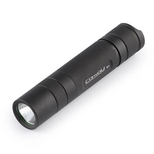 Convoy S2+ SST20 7135*8 12-Group Modes LED Flashlight Camping Light Hunting Emergency Lantern 18650 Flashlight