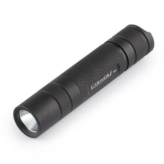 Convoy S2+ SST20 7135*8 12-Group Modes LED Flashlight Camping Light Hunting Emergency Lantern 18650 Flashlight