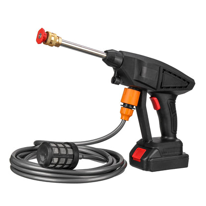 30BAR 120W Portable Cordless High Pressure Car Wash Spayer Water Household Water Wash Cleaner With Battery