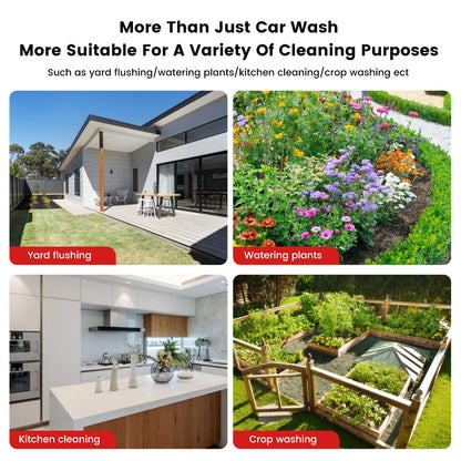 160W Car Washer Cleaner Car Washing Spray Cordless High Pressure Electric Water Sprayer Foam Machine for Makita 18V Battery