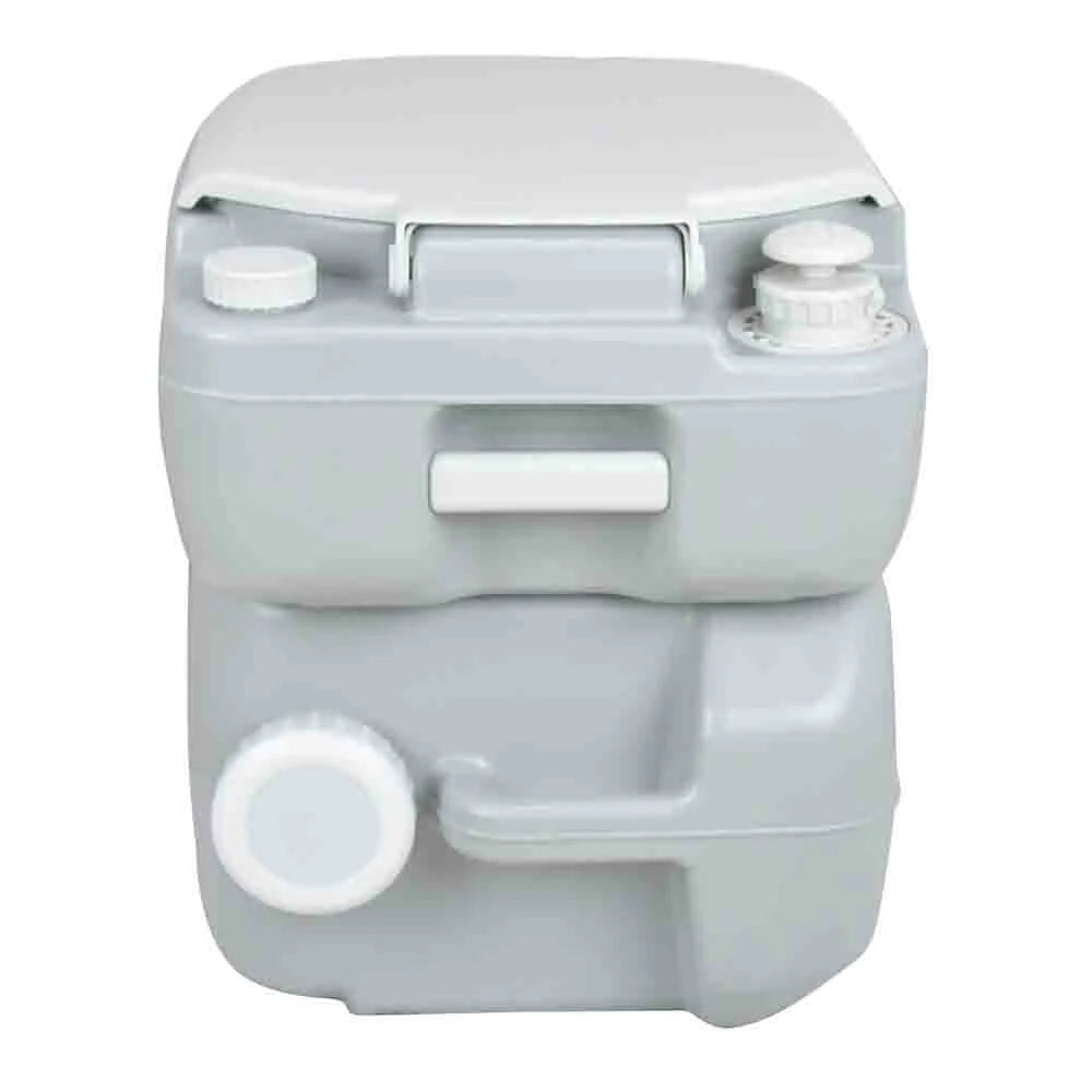 [EU Direct] CALTER 21L Portable Travel Toilet Camping RV Indoor Outdoor Potty Commode  for Camping, Boating, Traveling & Roadtripping, C-CHEM-WC-21