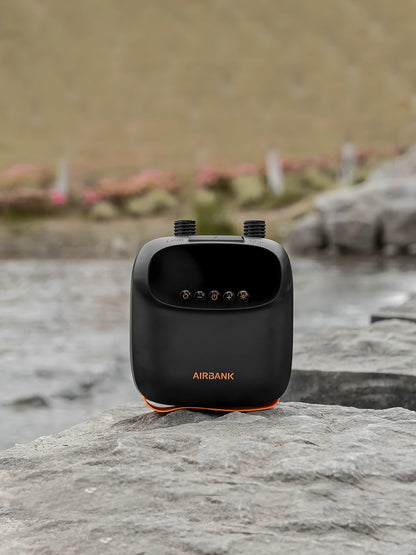 AIRBANK 20PSI High Pressure SUP Air Pump 4000mAh for Inflatable Stand Up Paddle Boards, Boats,Kayak,12V DC Car Connector