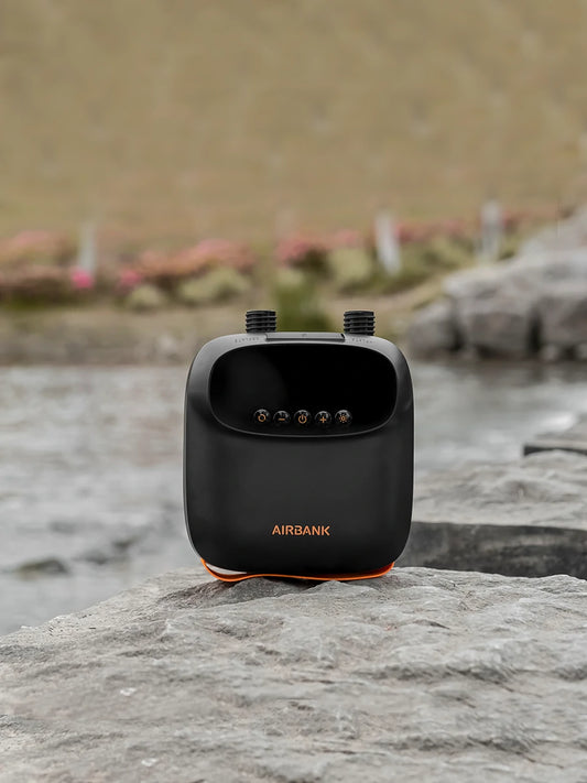 AIRBANK 20PSI High Pressure SUP Air Pump 4000mAh for Inflatable Stand Up Paddle Boards, Boats,Kayak,12V DC Car Connector