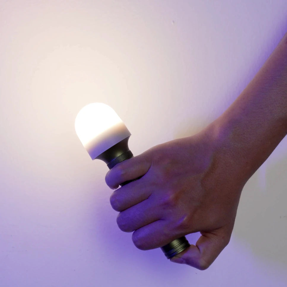 Astrolux ST06 6*LED 2800LM Super Bright Tactical Flashlight with 3000K 6500K Dual Color Temperature, Powered by 21700 Li-ion battery Compact EDC Flashlight Outdoor Outage Portable Mini Torch Survival Tools