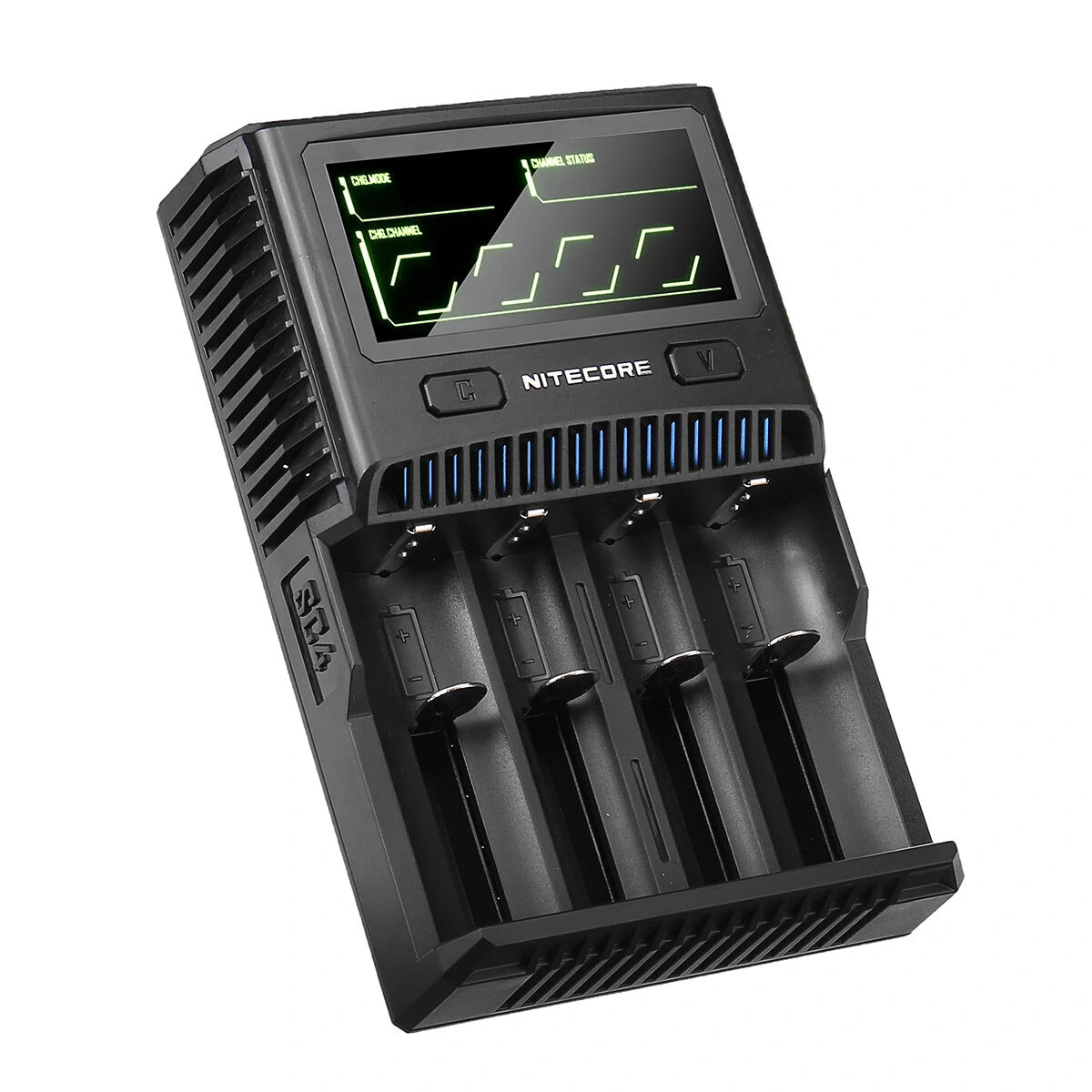 Nitecore SC4 3A Fast Charge LCD Intelligent Battery Charger Super for Li-ion IMR LiFePO4 Batteries For Flashlight RC Toys Home Tools