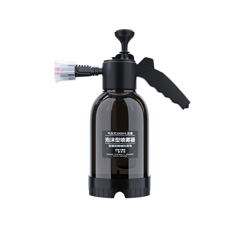 2L Car Washer Handheld High Pressure Foam Car Wash Liquid Spray Bottle Hand Pump Foam Sprayer for Car Window/Body Cleaning