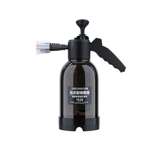 2L Car Washer Handheld High Pressure Foam Car Wash Liquid Spray Bottle Hand Pump Foam Sprayer for Car Window/Body Cleaning