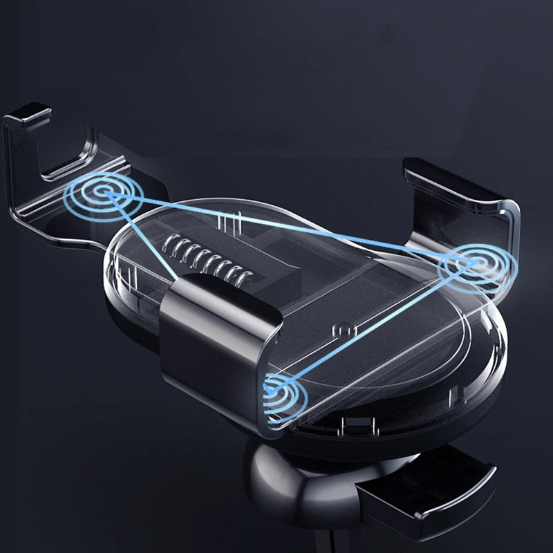 Universal Metal Car Phone Holder Gravity Mobile Stand GPS Support Car Air Vent Mount