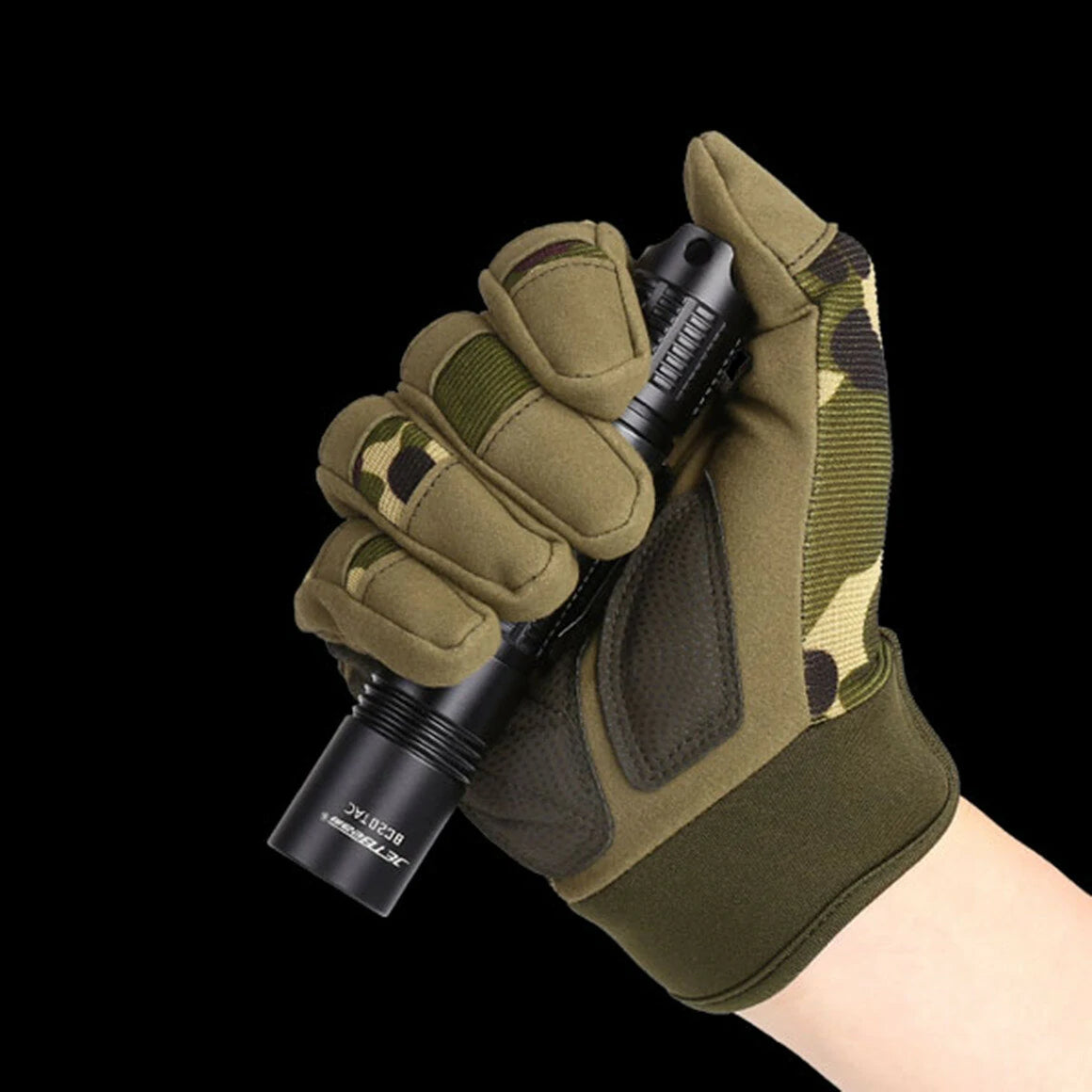 JETBeam BC20TAC 1100LM 263m Ultrabright Anduril UI Strong Flashlight Long Throw 18650 Powerful LED Torch Camping Hunting LED Flashlight