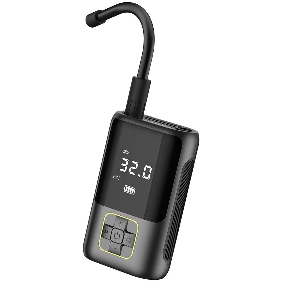 TUERBB T-AP71 150PSI Portable Cordless Inflatable Pump Car Air Compressor Tire Inflator with Digital Display