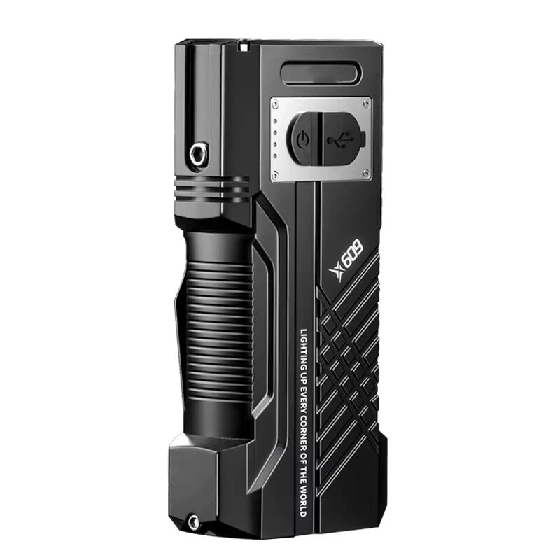 Bikight WL82 X9 LED+COB USB Charging Flashlight Zoomable 5 Modes LED Torch Flash Light Magnetic Attraction Waterproof Outdoor Camping Lantern