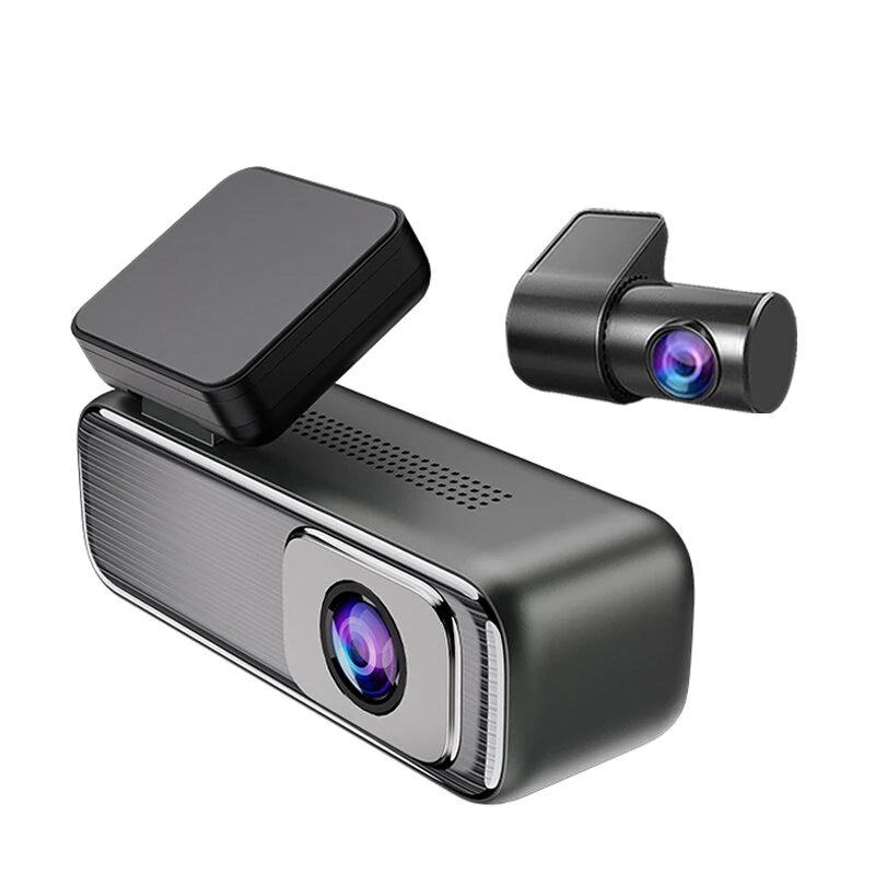 4K+1080P Dual Recording Dash Cam Invisible High-Definition Driving Recorder Front And Rear Dual Recording Screen Universal Hidden DVR Camera