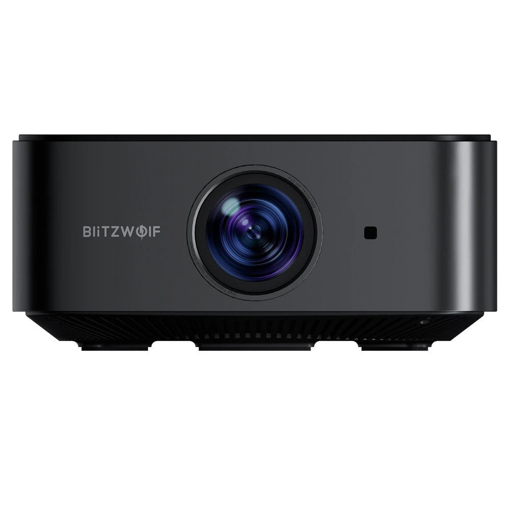 Blitzwolf V10 3" LCD Projector 120-Inch Screen Wireless Cast Screen 5G-WIFI Dual Bluetooth5.1 Electric Focus UP&Down Keystone Correction Home Theater Outdoor Movie Lights Outdoor