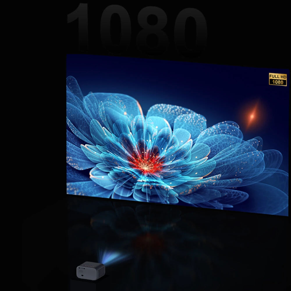 [EU Direct]Officially certified Netflix CHEERLUX E1 1080P LCD Android 13.0 Projector BOE Exclusive Screen 4K Beamer Cinema Support WiFi6&BT5.0 Auto Keystone&Auto Focus Smart Home Portable Theater