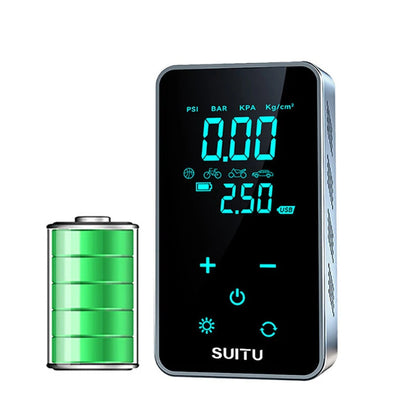 Portable Electrical Car Air Pump Mini Tire Inflatable Pump Inflator Air Compressor Pump for Car Motorcycle Bicycle Ball