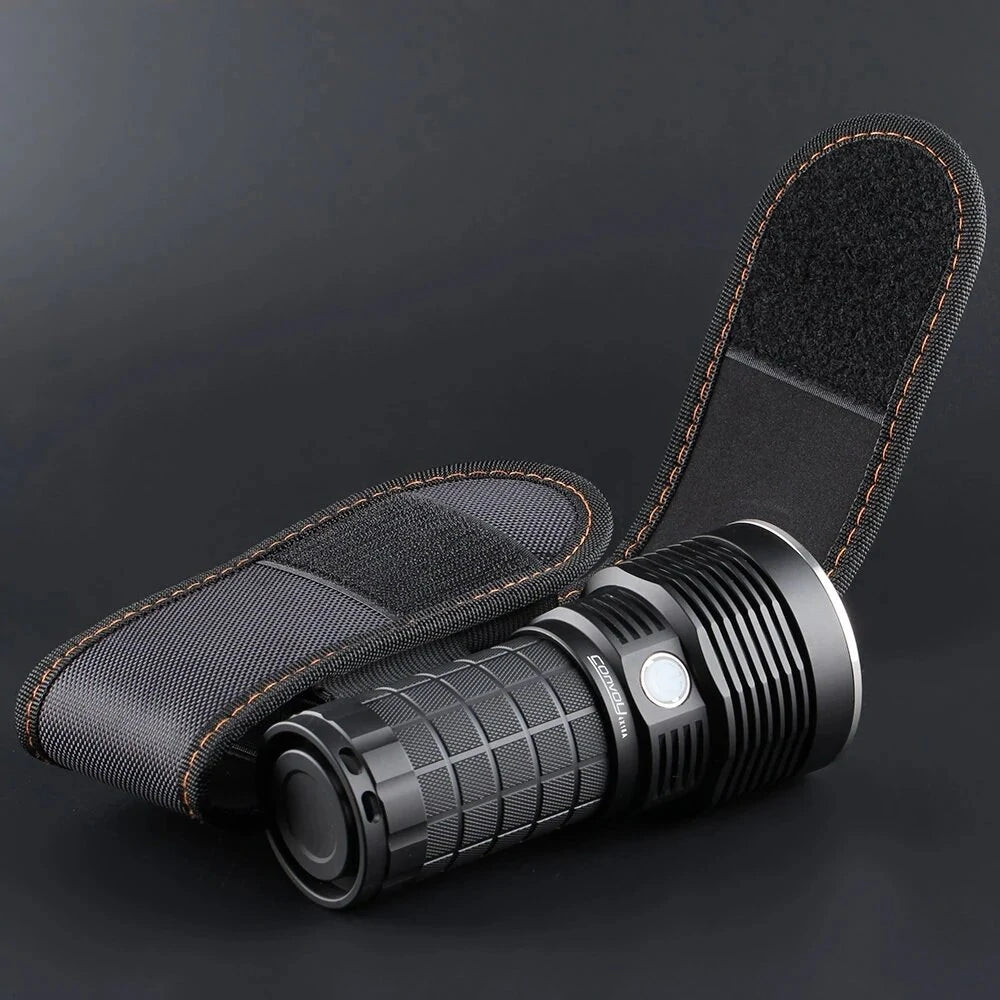 Convoy Flashlight Holster Pouch Camping Fishing Torch Carry Case Duty Belt Holder Latarka Bag for S2 Plus S2+ S3 C8 C8+ M1 M2 S11 M21A S21A S21B M3 M21C M26C 4X18A 3X21A L2 L21A L6 L7 L8