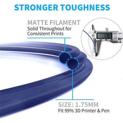 [EU/UK Direct]Geeetech PLA Matte Multi Colors 3D Printer Filament 1.75mm 1kg/roll Frosted Texture High Accuracy Easy to Print Vacuum Sealed