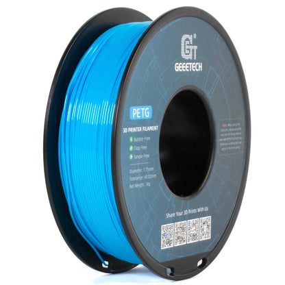 [EU/UK Direct]Geeetech PETG 3D Printer Filament 1.75mm 1kg/roll High Accuracy Clog-Free Bubble-Free Vacuum Sealed Compatible with FDM Printers