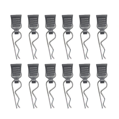 12PCS/20PCS/30PCS RC Car Parts Body Shell Clips Buckle for 1/20 1/24 Vehicles Models Spare Universal Accessories