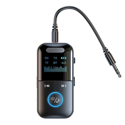 Bluetooth Audio Receiver/Transmitter Wireless Audio For Car Music Headphone Speaker PC TV 200mA Battery Support TF Card