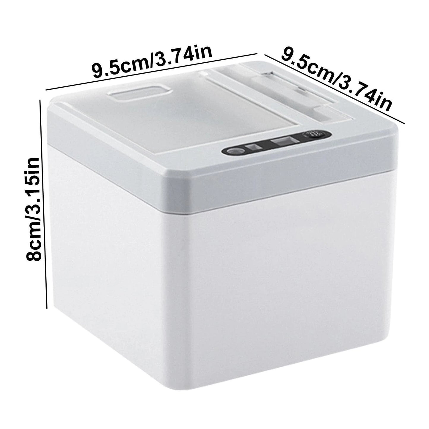 Automatic Toothpick Holder P0P-UP Toothpick Dispenser with Infrared Sensor Contactless Toothpick Dispenser with USB Charging for Living Rooms Kitchens Restaurants Shops Hotels