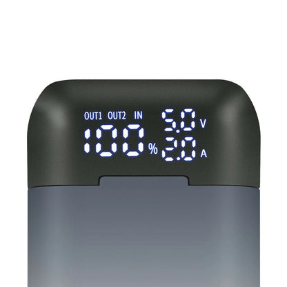 Lumintop PD2 2 in 1 18W USB-C Battery Charger Portable Phone Powerbank Dual Slots For 21700 Cells