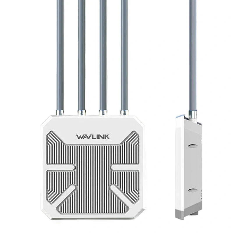 Wavlink AERIAL HD6 WiFi6 Outdoor Router AX1800 Long Range Weaterproof Wireless WIFI Extender/AP/Repeater Dual Band 2.4G&5Ghz Booster with 4 Antennas