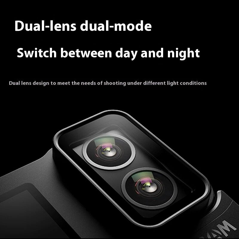SJCAM SJ20 Extended Battery Life Version 4K HD Dual Lens Action Camera Night Vision Sports Camera Panoramic Anti-Shake Camera Outdoor Motorcycle Recorder