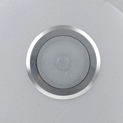 33CM 100W bluetooth WIFI LED Ceiling Light RGB Music Speaker Dimmable Lamp APP Remote Control 110-245V