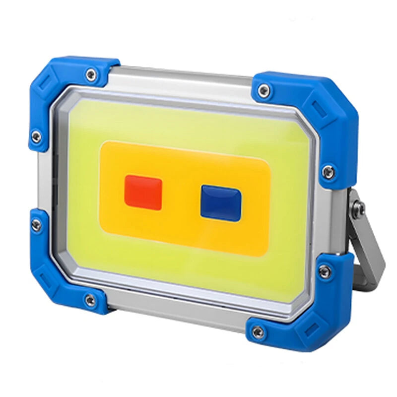 F023 Series LED Magnetic Work Light with Digital Display 3600mAh Battery Portable Multiple Light Mode USB-C Rechargeable IPX4 Waterproof for Camping Car Repair Emergency