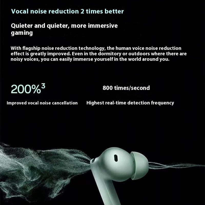 OnePlus Buds 4 TWS ANC Earbuds Wireless bluetooth 5.4 Earphone 55dB Depth Noise Cancelling 3-Mic AI Call Noise Reduction Hi-Res Dual Drivers Dual DAC 45H Playback Low Delay In-ear Sports Headphones