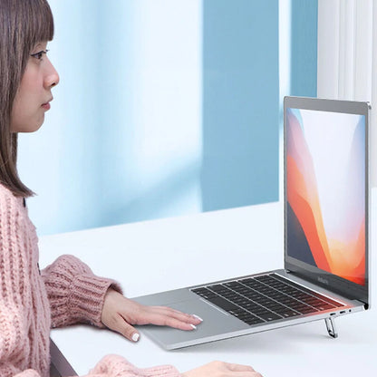 Hagibis ZN1 Foldable Laptop Stand for Desk Keyboard Stand Riser Portable Notebook Cooling Pad For Macbook Pro Air Universal Holder