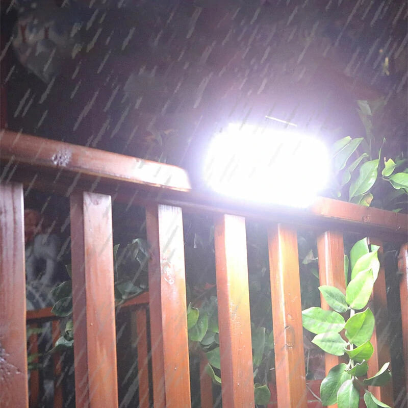 Outdoor Solar Pathway Waterproof Clip-on Outdoor Camping Light Motion Sensor Lamp Fence Deck Tent Garage Solar Garden Light